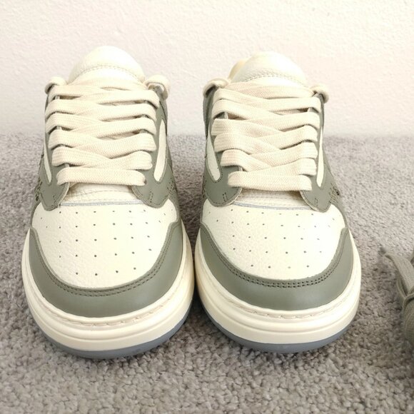 Represent Clo Reptor Low Mens Size 7.5 Shoes Khaki Cream Skater Sneakers - Picture 3 of 9